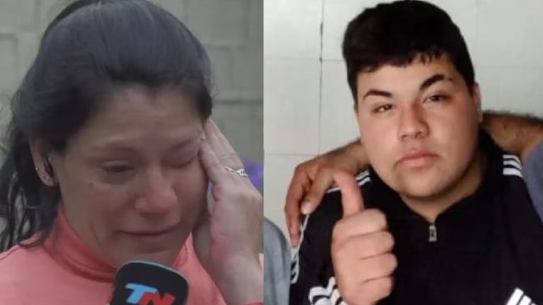 La familia de Tomás, entre la felicidad y la tristeza.