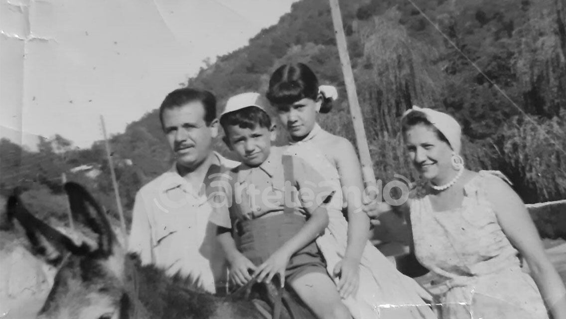La familia Gelfo-Marzano en la década del 50´.