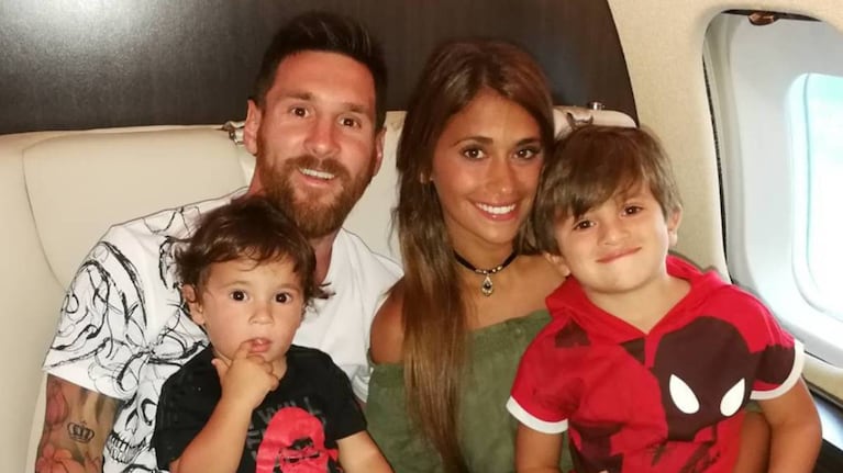 La familia Messi espera al quinto integrante.