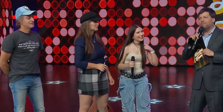 La familia musical en Buenas noches familia. (Captura: El Trece).