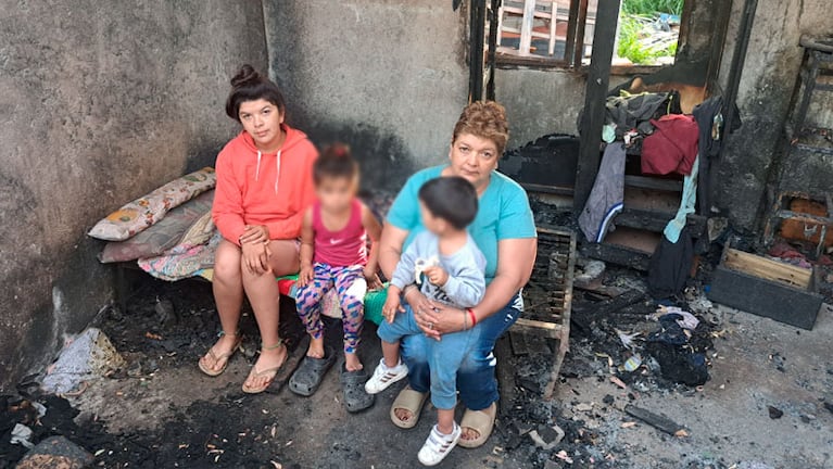 La familia necesita ayuda. Foto: Juan Pablo Lavisse / El Doce.