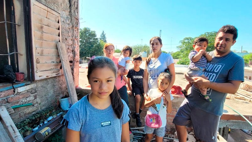 La familia necesita reconstruir la planta alta. Foto: Fredy Bustos/El Doce.