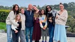 La familia reunida en el cumpleaños de Bruce Willis. 