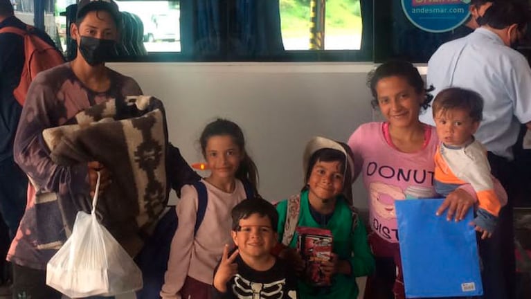 La familia venezolana que llegó a Córdoba en busca de mejor calidad de vida.