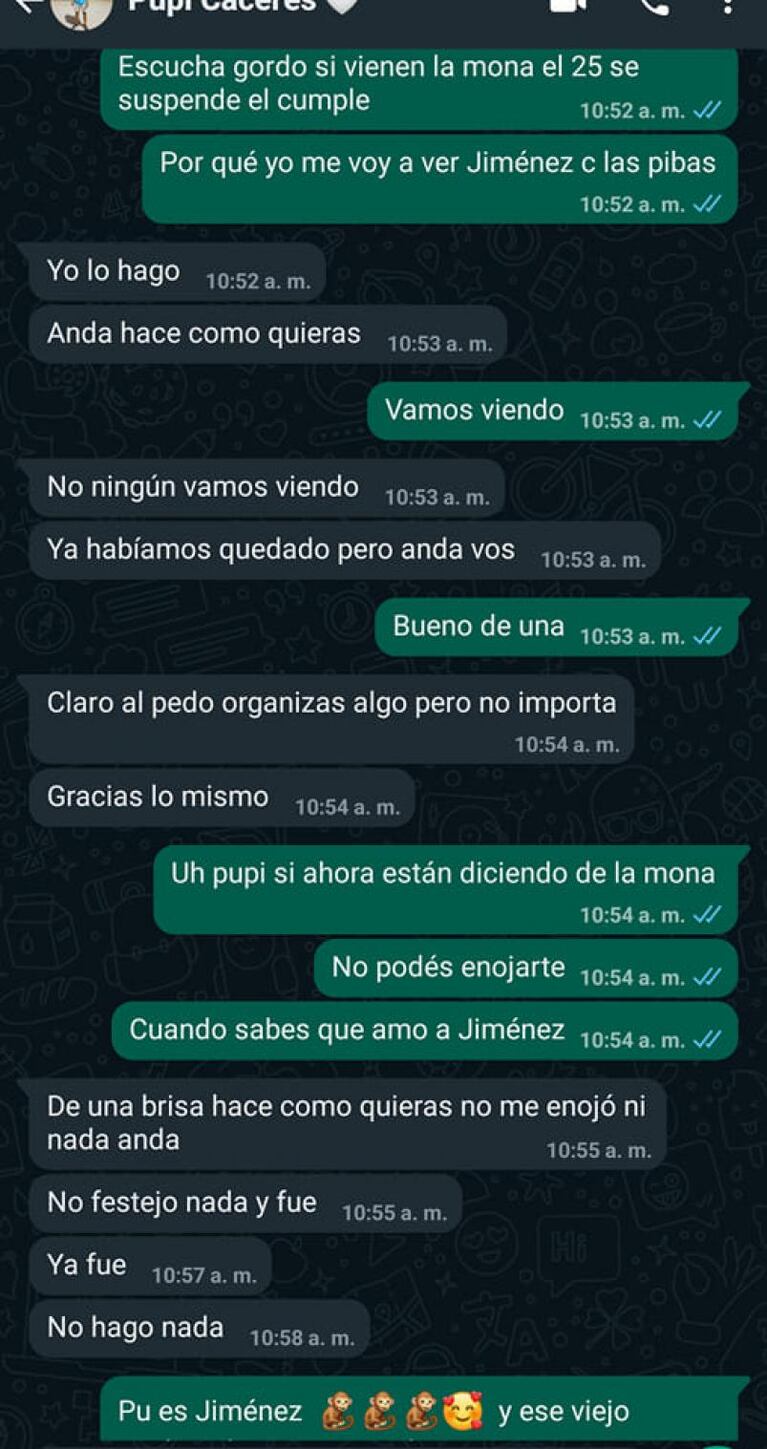 La fanática que dejaría a su novio por un show de La Mona