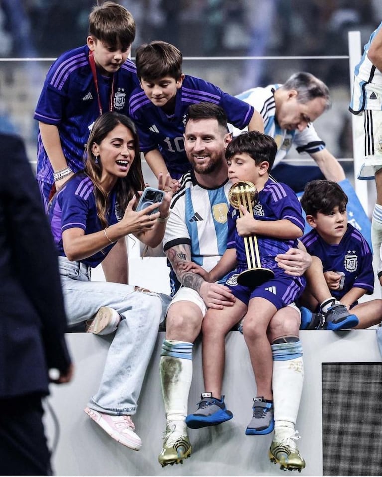 La felicidad de Antonela Roccuzzo por Argentina campeón: "No sé ni cómo empezar"