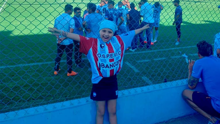 La felicidad de Tesalia en el estadio Miguel Sancho.