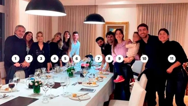 La fiesta de Alberto Fernández en cuarentena: quién es quién en la foto del escándalo