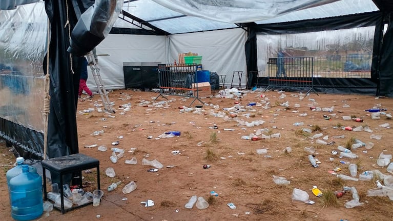 La fiesta había sido organizada en Chacra de la Merced.