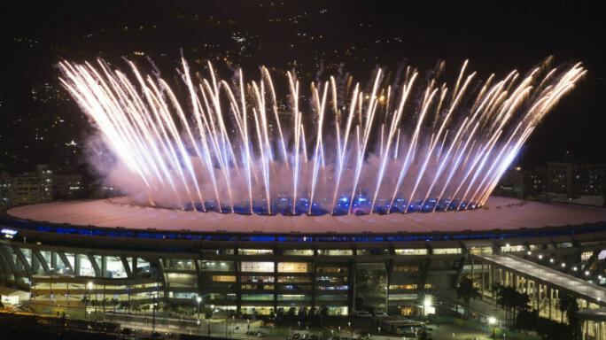 La fiesta inaugural de Río 2016 estuvo llena de color. Foto: AP.