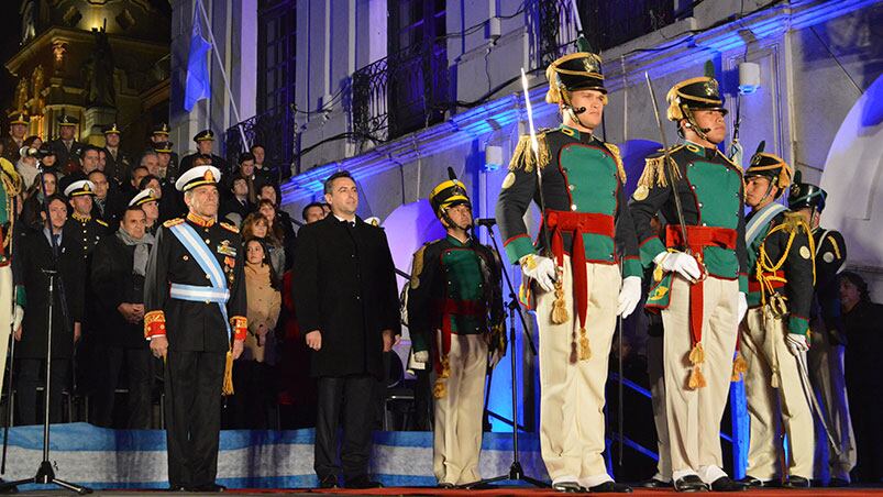 La fiesta patria se vivió en la Plaza San Martín. Foto: Maxi López / ElDoce.tv.