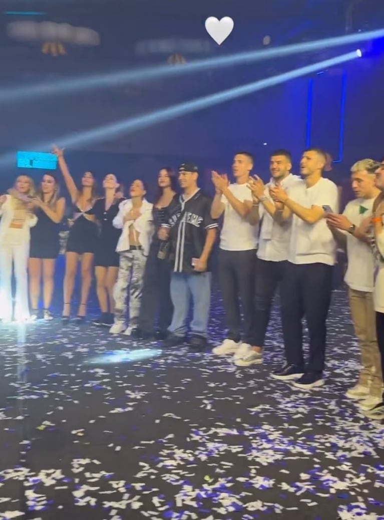 La fiesta privada de la Selección.