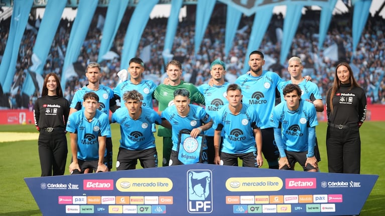 La formación de Belgrano (Foto: Lucio Casalla).