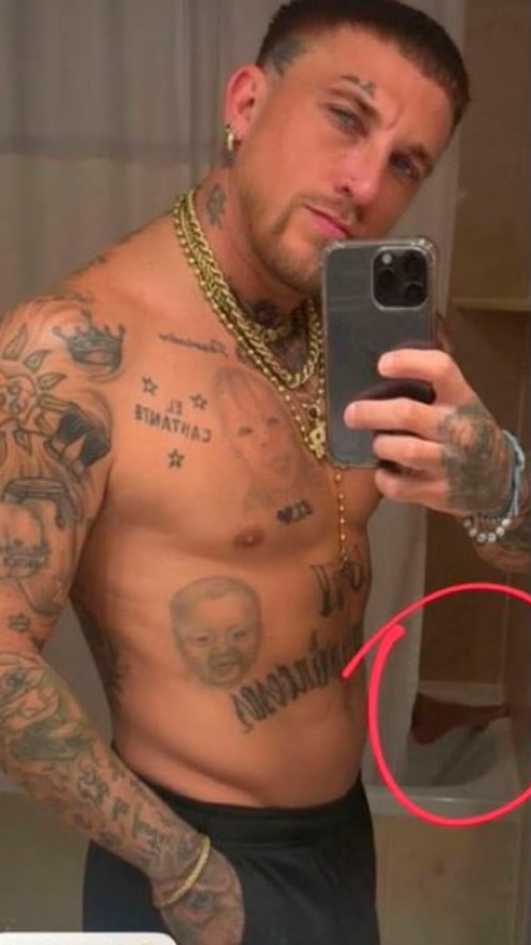 La foto de El Polaco que generó múltiples rumores.