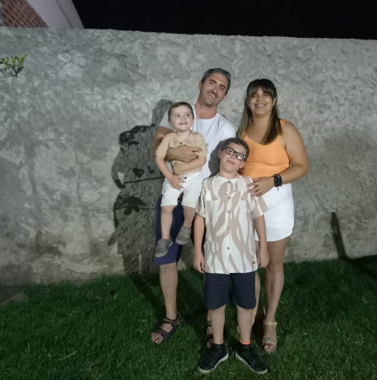 La foto de Fin de Año de la familia.