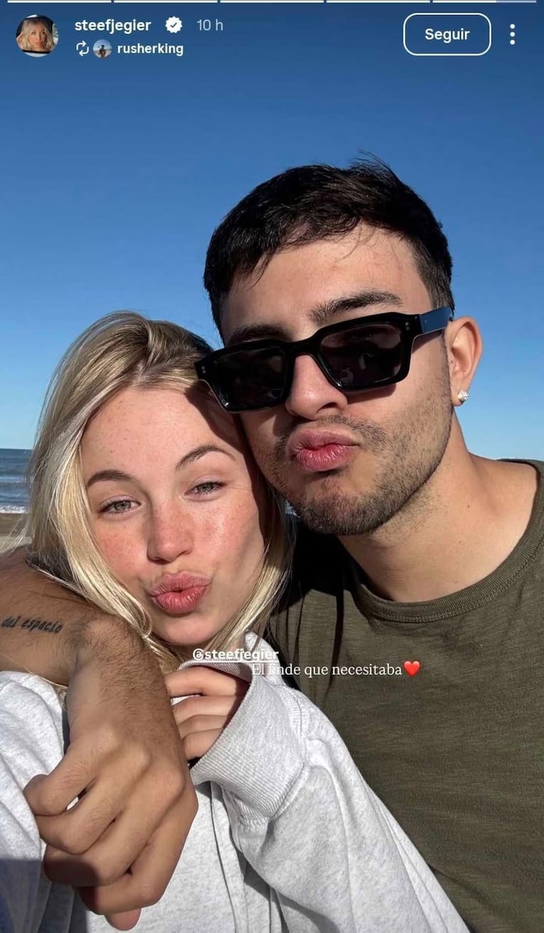 La foto de Rusherking con su nueva novia en la Costa para confirmar el romance