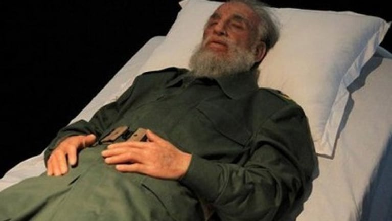 La foto falsa de Fidel Castro que circula desde 2014.