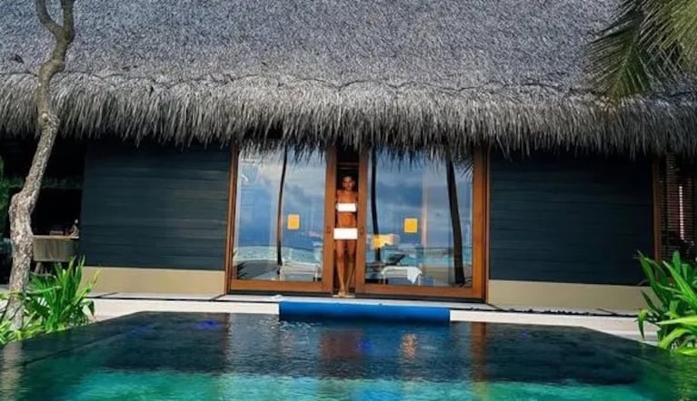 La foto hot de la China Suárez que publicó Mauro Icardi en sus redes.