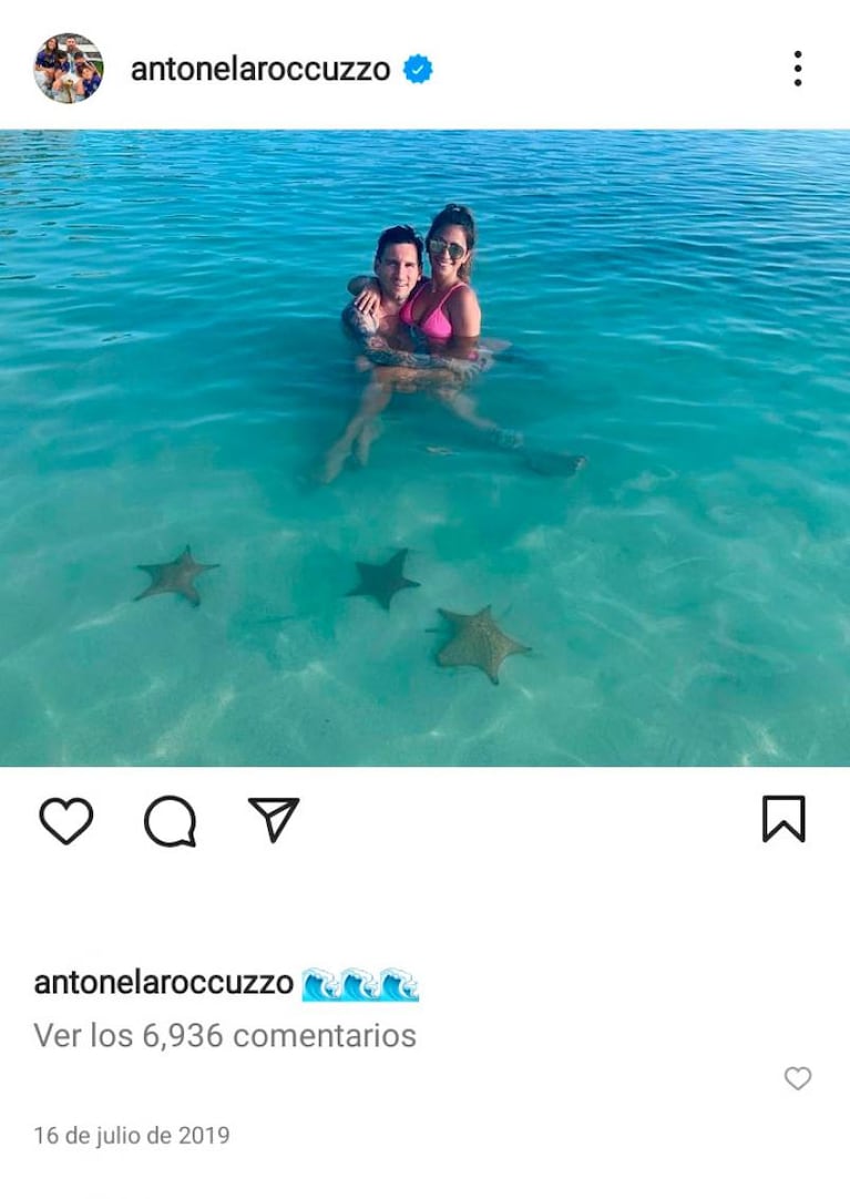 La foto premonitoria de Messi y Antonela Roccuzzo tres años antes del Mundial