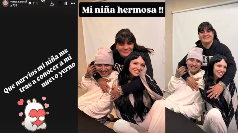 La foto que blanqueó el romance de La Joaqui y Tiago PZK: “Mi nuevo yerno”