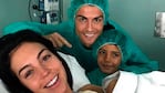 La foto que Cristiano publicó en sus redes sociales. 