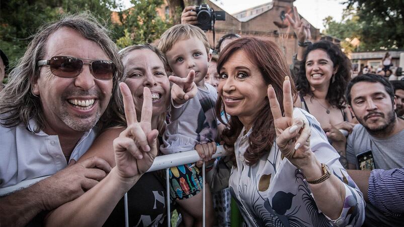 La foto que eligió Cristina para su última publicación del 2016.