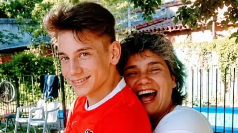 La foto que posteo la mamá de Gaspi.