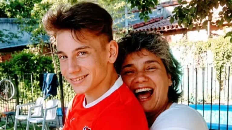 La foto que posteo la mamá de Gaspi.