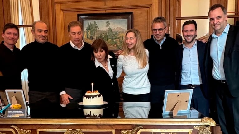 La foto que publicó Karina Milei por el cumpleaños de Patricia Bullrich.