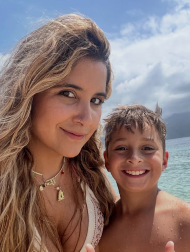 La foto que publicó la mamá del nene para despedirlo.