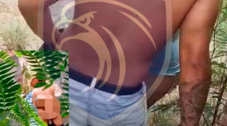 La foto que se viralizó de la pareja teniendo relaciones.