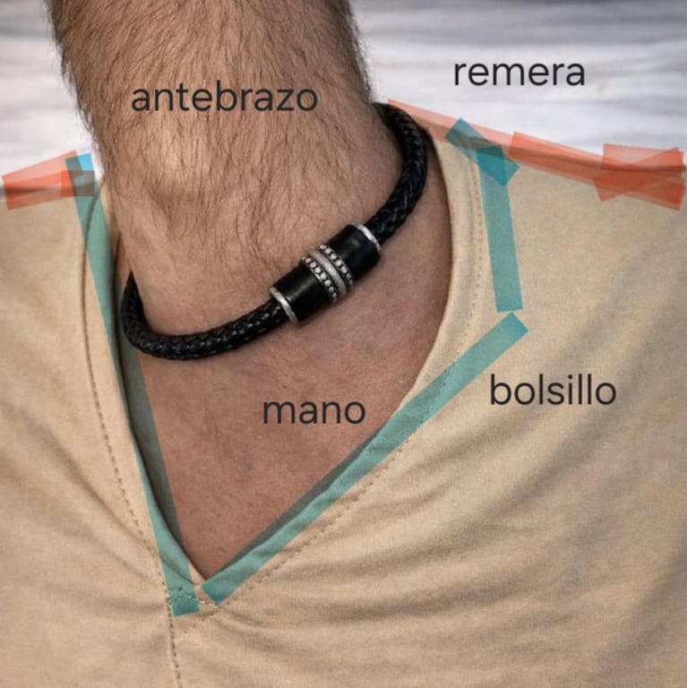 La foto se volvió viral en la red social X.