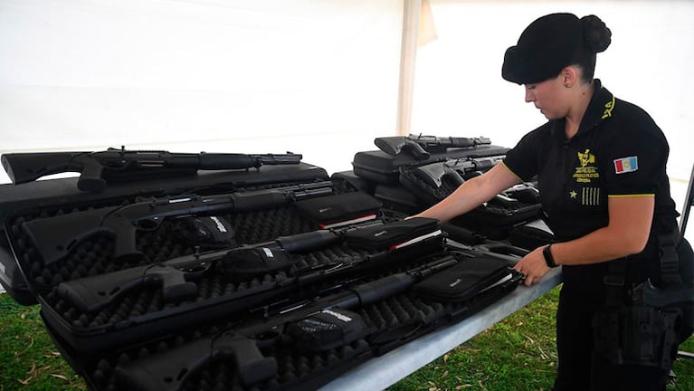 La FPA recibió armas y equipamiento de última generación.