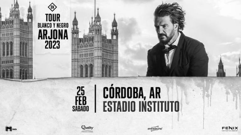 La ganadora de las entradas para el show de Ricardo Arjona en Córdoba