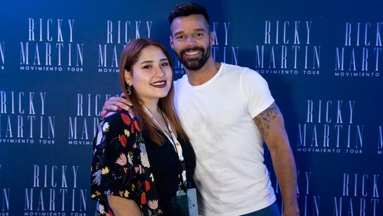 La ganadora del concurso de El Doce ya tiene la foto con Ricky Martin