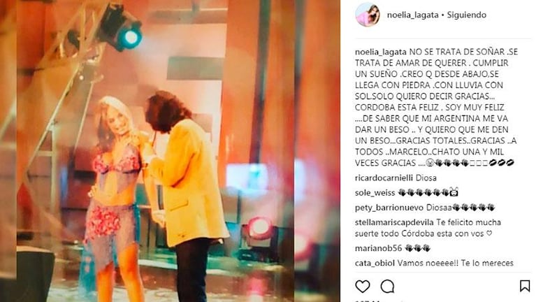 La Gata Noelia, confirmada para el Bailando