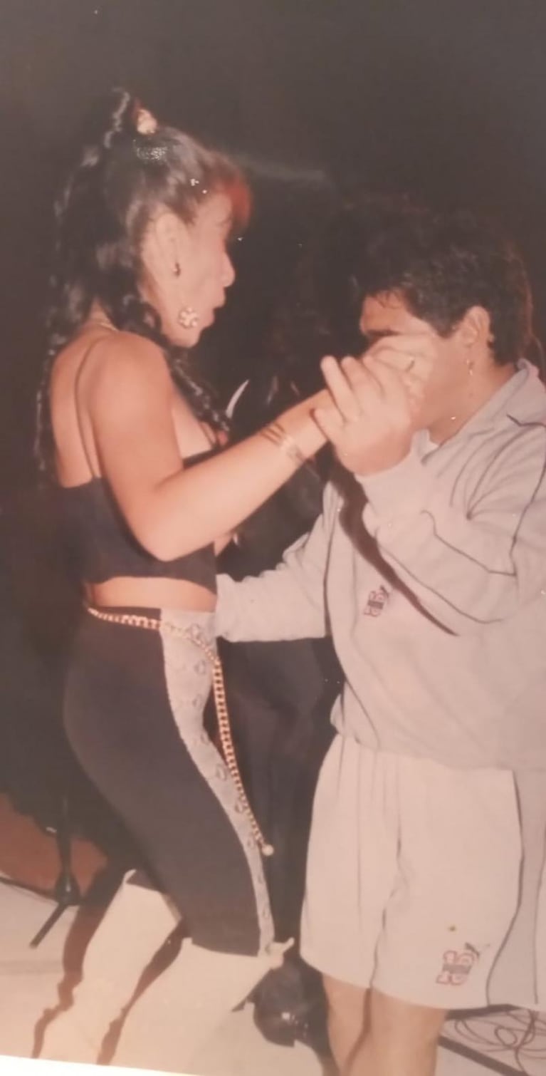 La Gata Noelia recordó el insólito pedido que le hizo Maradona