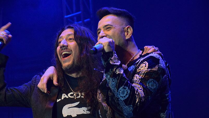 La gente disfrutó de un gran show en Plaza de la Música.