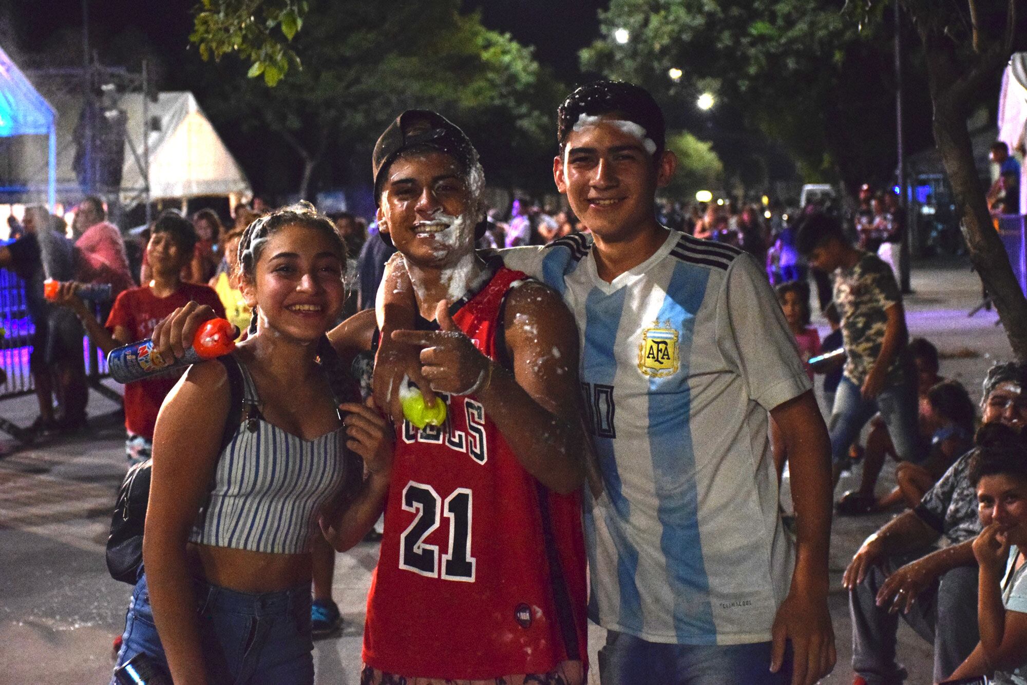 La gente disfrutó de una fiesta para toda la familia, a puro caraval y cuarteto. Foto: Dahy Terradas.