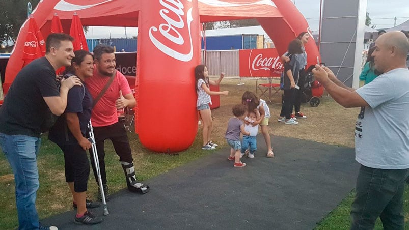 La gente pasó por el stand de El Doce en Carlos Paz.