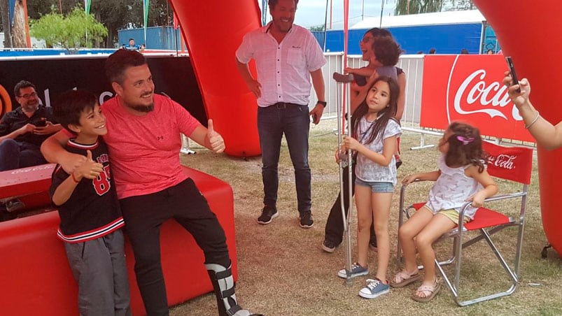 La gente pasó por el stand de El Doce en Carlos Paz.