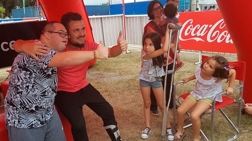 La gente pasó por el stand de El Doce en Carlos Paz.