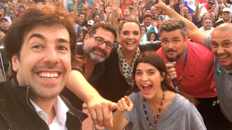 La gente pasó por el stand de El Doce en Carlos Paz.