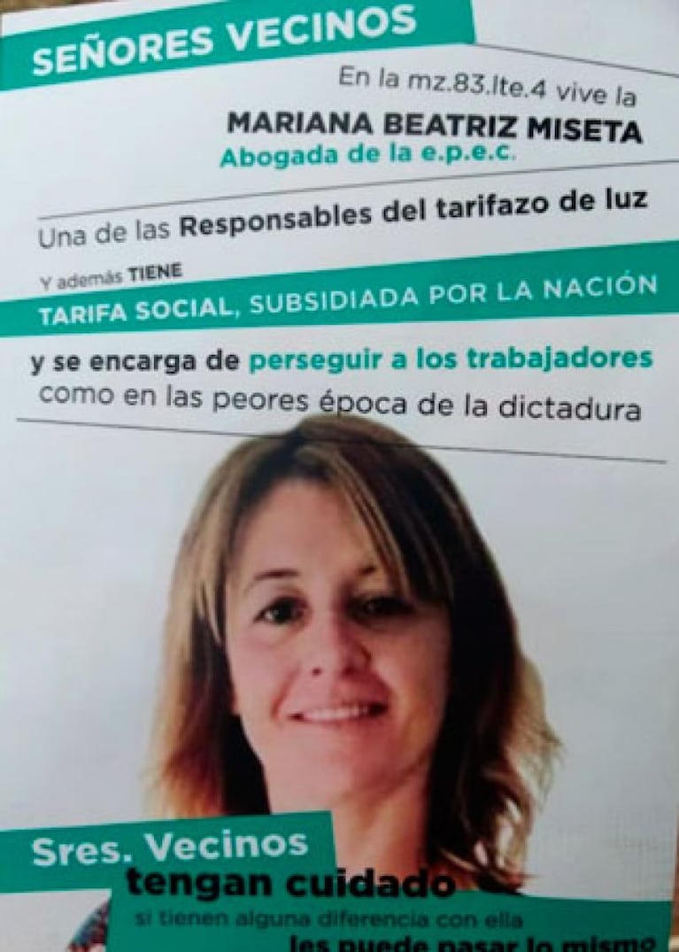 La gerenta de EPEC que tenía tarifa social en su casa de country dijo que “no lo sabía”