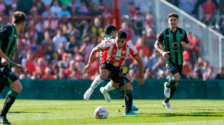 La Gloria y un triunfazo ante el Santo sanjuanino. Foto: Prensa Instituto.