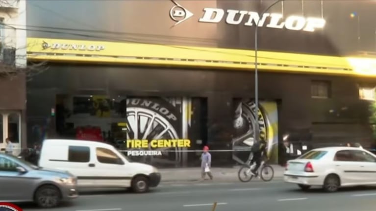 La gomería fue escenario de una tragedia.