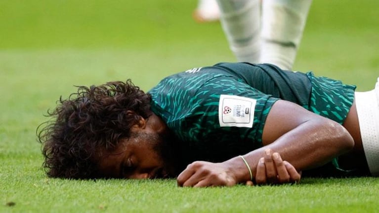 La grave lesión de un jugador de Arabia Saudita que se queda sin Mundial