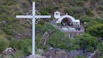 La gruta de la Virgen del Valle es visitada por miles de fieles.