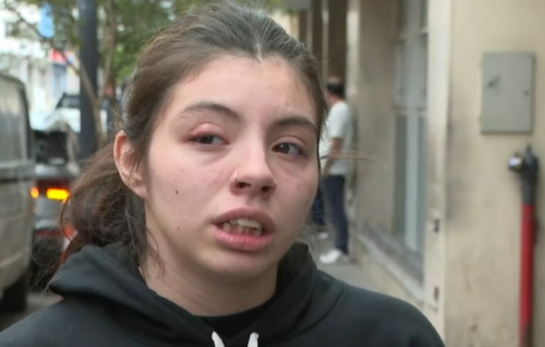 La hermana de la nena habló con Noticiero Doce desde el velatorio.