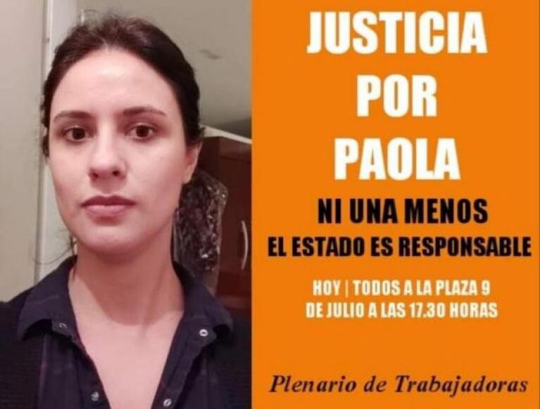 La hermana de Paola la recordó en una carta desgarradora y su novia responsabilizó al Estado y al entorno del asesino